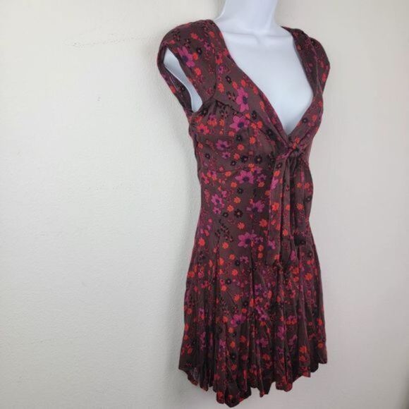 Free People dresses Plum Combo Dress - Picture 3 of 6